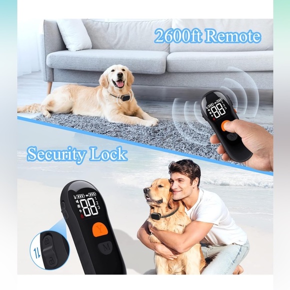 🎉HP 🎉 NIB Dog Training Collar with Remote 2600Ft - Picture 4 of 6